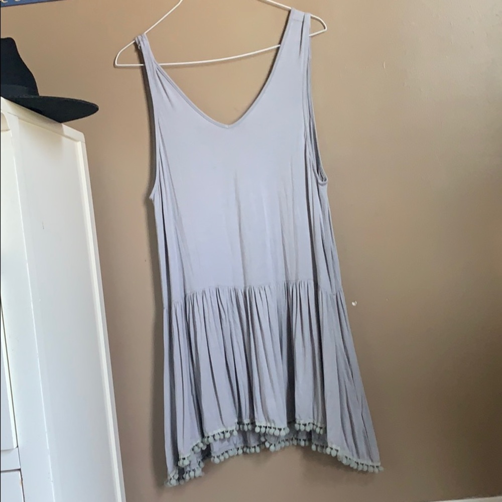 Light Grey Sun Dress